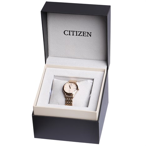 Đồng hồ CITIZEN 30 mm Nữ EW2533-89X Màu Vàng Hồng