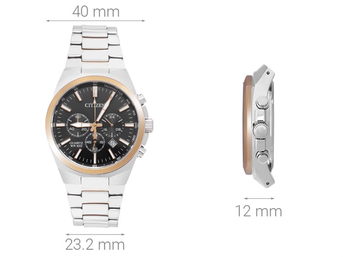 Đồng hồ CITIZEN 40 mm Nam AN8174-58E Màu Bạc