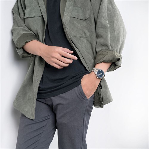 Đồng hồ CITIZEN 42.8 mm Nam BF2024-50L Màu Bạc