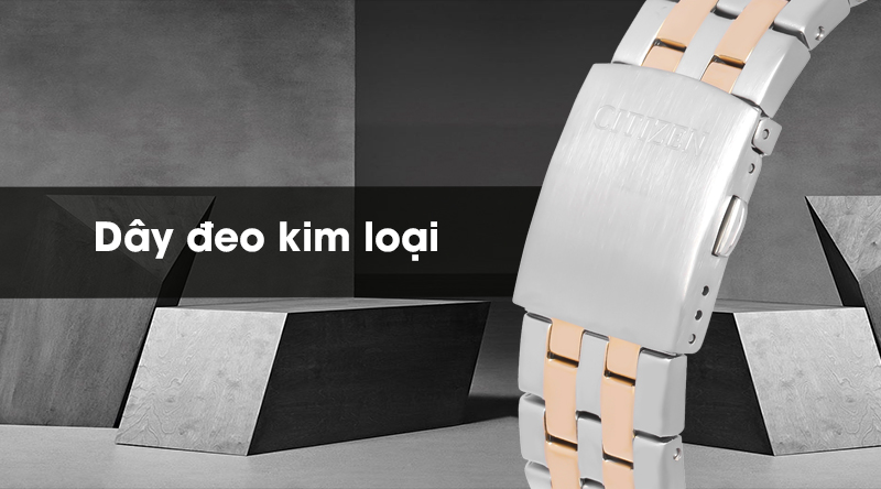Đồng hồ Nam Citizen BI5056-58A sở hữu dây đeo có độ bền cao