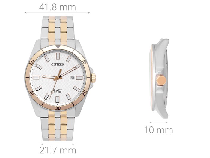 Đồng hồ CITIZEN 41.8 mm Nam BI5056-58A Màu Bạc