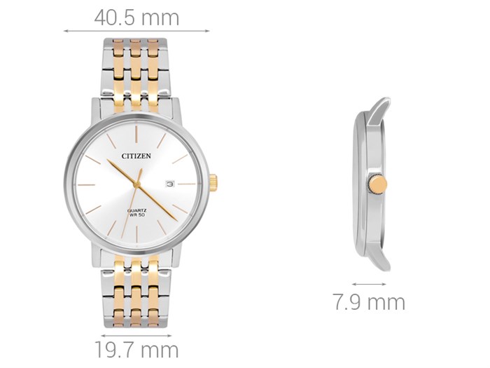 Đồng hồ CITIZEN 40.5 mm Nam BI5074-56A Màu Bạc