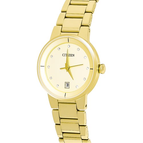 Đồng hồ CITIZEN 26.6 mm Nữ EU6012-58P Màu Vàng