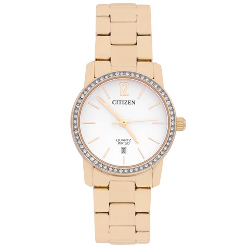 Đồng hồ CITIZEN 26.6 mm Nữ EU6032-85A Màu Vàng