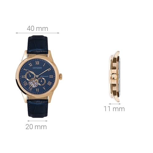 Đồng hồ CITIZEN 40 mm Nam NP1023-17L Màu Xanh Dương