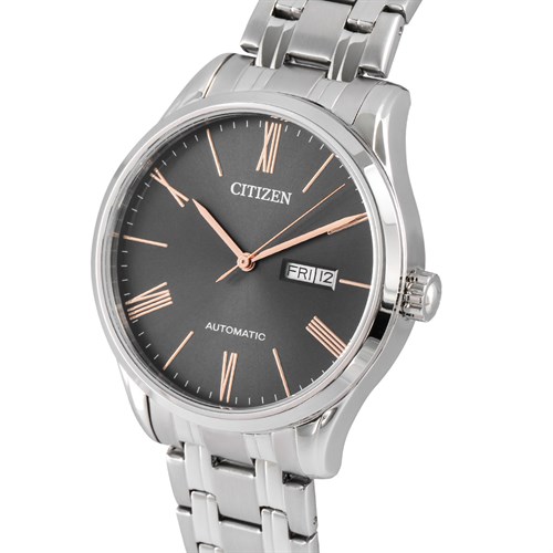 Đồng hồ CITIZEN Mechanical 41 mm Nam NH8360-80J Màu Bạc
