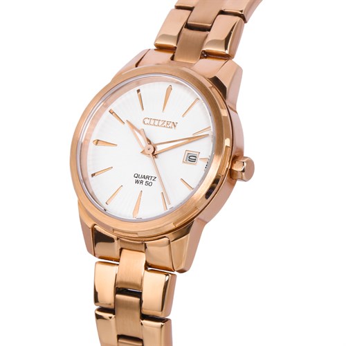 Đồng hồ CITIZEN 28 mm Nữ EU6073-53A Màu Vàng Hồng