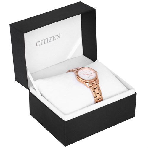 Đồng hồ CITIZEN 28 mm Nữ EU6073-53A Màu Vàng Hồng