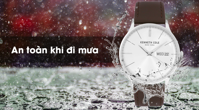 Đồng hồ nam Kenneth Cole KC50589011 có hệ số chống nước 3 ATM Đồng hồ nam Kenneth Cole KC50589011 có hệ số chống nước 3 ATM