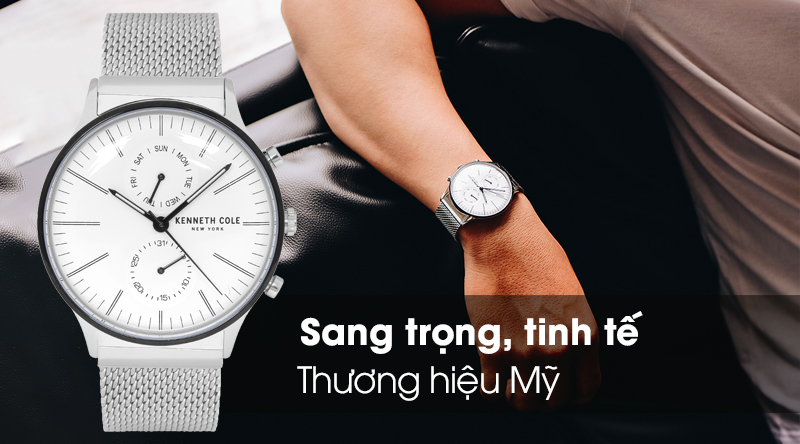 Đồng hồ nam Kenneth Cole KC50585006 có thiết kế sang trọng