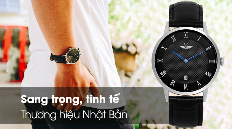Đồng hồ nam SR Watch SG1082.4101 có kiểu dáng sang trọng Đồng hồ nam SR Watch SG1082.4101 có kiểu dáng sang trọng