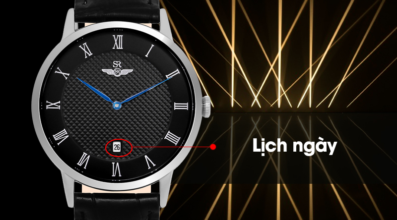 Đồng hồ nam SR Watch SG1082.4101 có lịch ngày tiện lợi Đồng hồ nam SR Watch SG1082.4101 có lịch ngày tiện lợi
