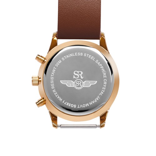 Đồng hồ SRWATCH 38 mm Nam SG5871.4602 Màu Nâu