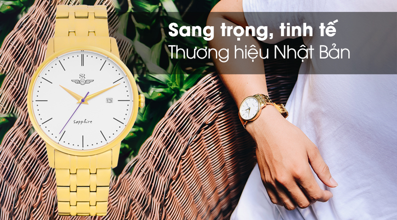 Đồng hồ nam SR Watch SG1075.1402TE có thiết kế sang trọng Đồng hồ nam SR Watch SG1075.1402TE có thiết kế sang trọng