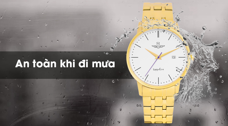 Đồng hồ nam SR Watch SG1075.1402TE có hệ số chống nước 3 ATM Đồng hồ nam SR Watch SG1075.1402TE có hệ số chống nước 3 ATM