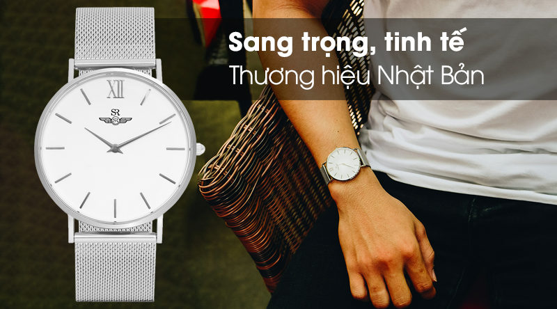 Đồng hồ nam SR Watch SG1085.1102 có thiết kế sang trọng