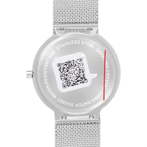 Đồng hồ SRWATCH 39 mm Nam SG5521.1102 Màu Bạc