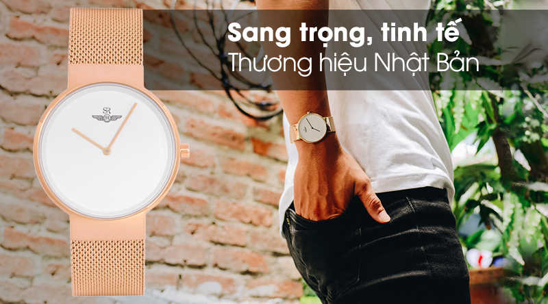 Đồng hồ nam SR Watch SG5521.1302 với kế tinh tế, sang trọng Đồng hồ nam SR Watch SG5521.1302 với kế tinh tế, sang trọng