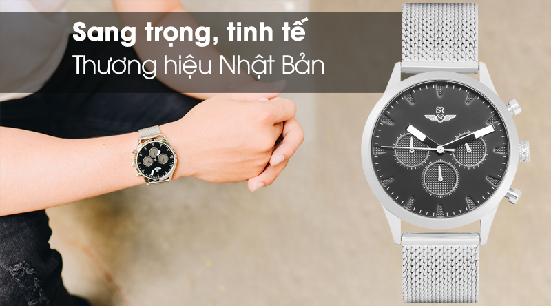 Đồng hồ nam SR Watch SG5561.1101 có thiết kế sang trọng Đồng hồ nam SR Watch SG5561.1101 có thiết kế sang trọng