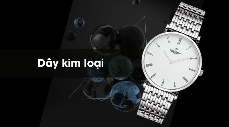 Đồng hồ nam SR Watch SG8702.1102 có dây đeo bền chắc