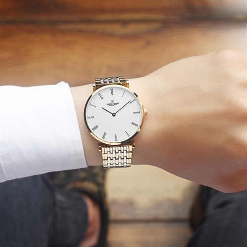 Đồng hồ SRWATCH 39 mm Nam SG8702.1202 Màu Vàng