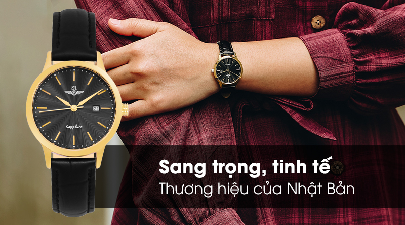 Đồng hồ nữ SR Watch SL1056.4601TE với thiết kế sang trọng, tinh tế