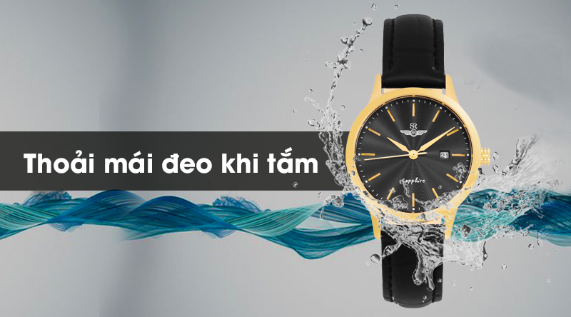 Đồng hồ nữ SR Watch SL1056.4601TE có độ chống nước 5 ATM