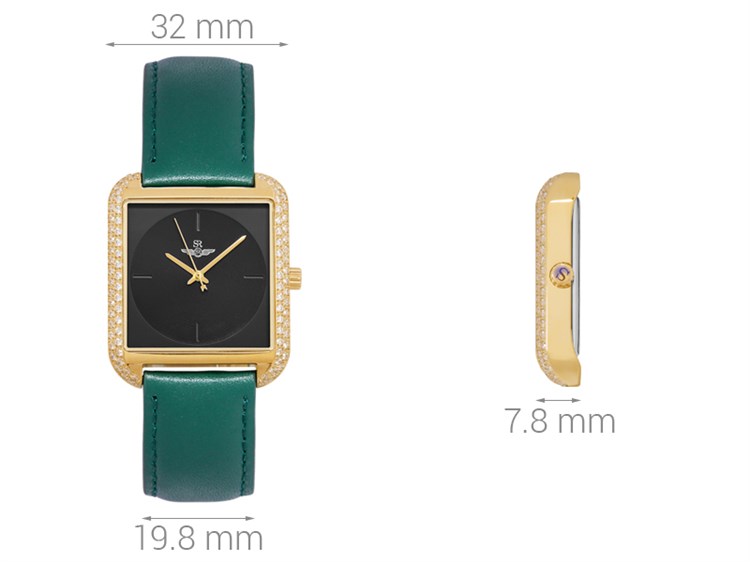 Đồng hồ SRWATCH 32 mm Nữ SL2203.4201 Màu Xanh lá