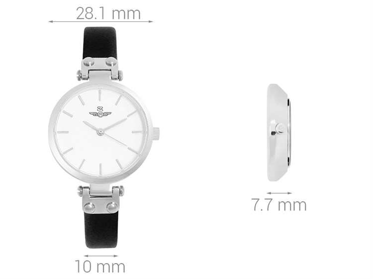 Đồng hồ SRWATCH 28.1 mm Nữ SL7541.4102 Màu Đen
