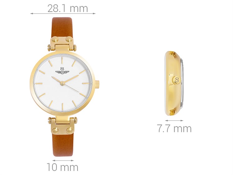 Đồng hồ SRWATCH 28.1 mm Nữ SL7541.4902 Màu Nâu