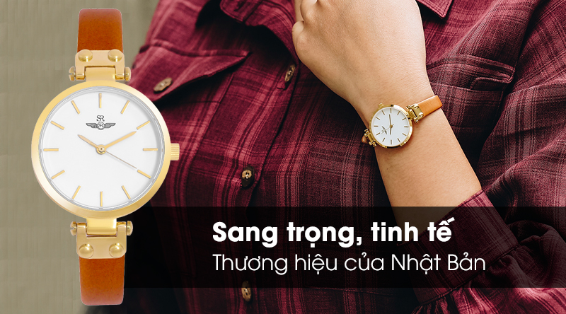 Đồng hồ nữ SR Watch SL7541.4902 có kiểu dáng hiện đại Đồng hồ nữ SR Watch SL7541.4902 có kiểu dáng hiện đại
