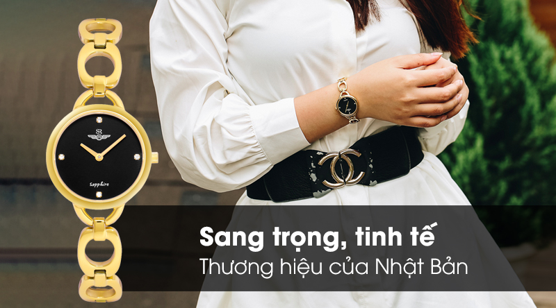 Đồng hồ nữ SR Watch SL1603.1401TE với thiết kế sang trọng, tinh tế Đồng hồ nữ SR Watch SL1603.1401TE với thiết kế sang trọng, tinh tế