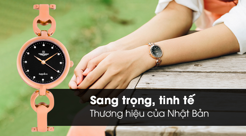 Đồng hồ nữ SR Watch SL1604.1301TE với thiết kế tinh tế, sang trọng Đồng hồ nữ SR Watch SL1604.1301TE với thiết kế tinh tế, sang trọng