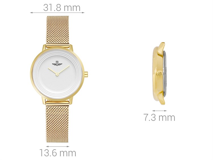 Đồng hồ SRWATCH 31.8 mm Nữ SL6656.1402 Màu Vàng