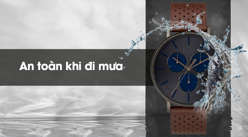 Đồng hồ Unisex Timex TW2R80000 có độ chống nước 3 ATM Đồng hồ Unisex Timex TW2R80000 có độ chống nước 3 ATM