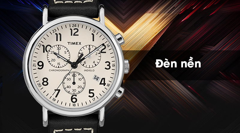 Đồng hồ nam Timex TW2R42800 trang bị đèn nền giúp xem giờ trong bóng tối Đồng hồ nam Timex TW2R42800 trang bị đèn nền giúp xem giờ trong bóng tối