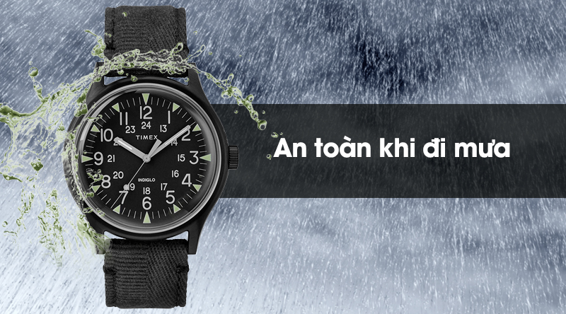 Đồng hồ nam Timex TW2R68200 có độ chống nước 3 ATM Đồng hồ nam Timex TW2R68200 có độ chống nước 3 ATM