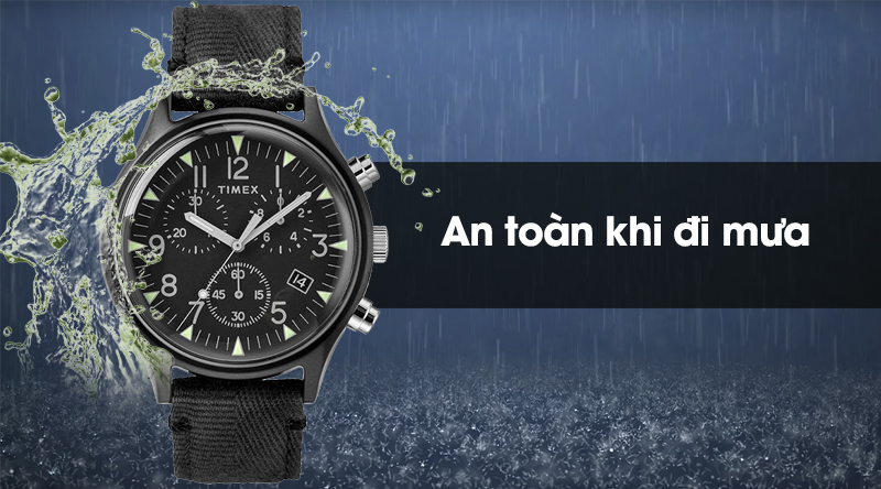 Đồng hồ nam Timex TW2R68700 có độ chống nước 3 ATM Đồng hồ nam Timex TW2R68700 có độ chống nước 3 ATM