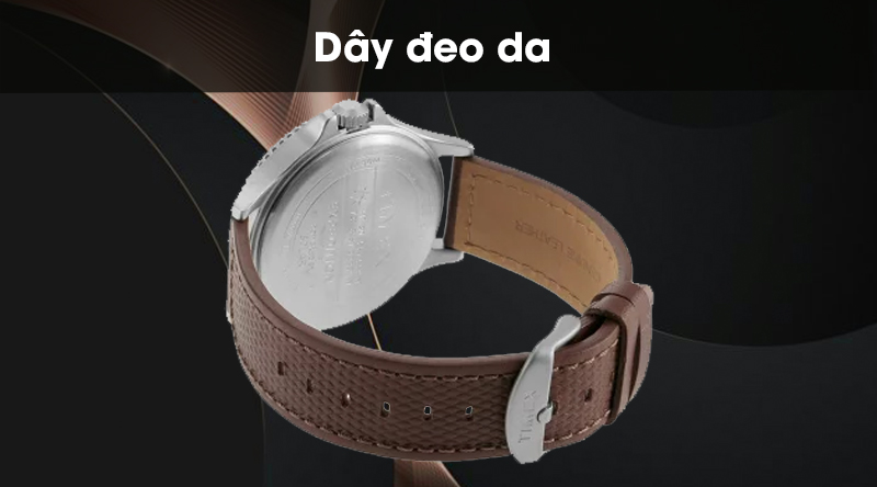 Đồng hồ nam Timex TW4B15100 sở hữu dây đeo bền đẹp, hợp thời trang