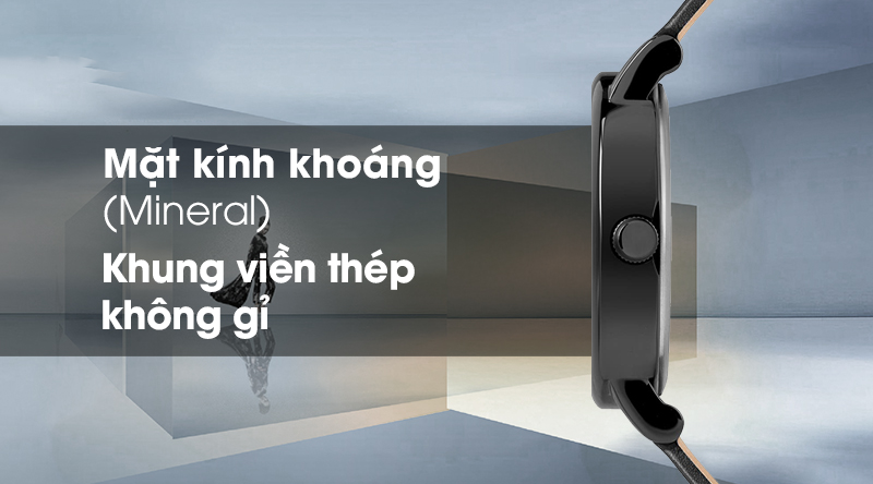 Đồng hồ nữ Timex TW2R95100 có mặt kính khoáng trong suốt, khung viền bằng thép chống gỉ Đồng hồ nữ Timex TW2R95100 có mặt kính khoáng trong suốt, khung viền bằng thép chống gỉ