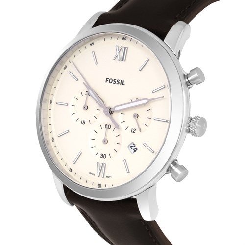 Đồng hồ FOSSIL Carlie 44 mm Nam FS5380 Màu Nâu