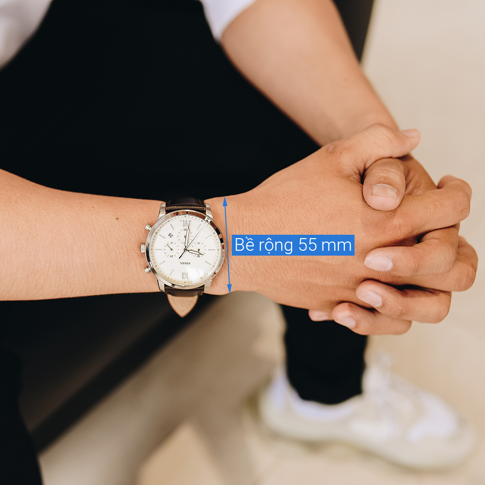 Đồng hồ FOSSIL Carlie 44 mm Nam FS5380