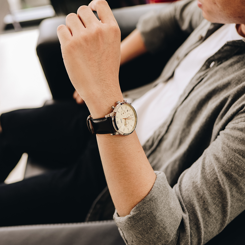 Đồng hồ FOSSIL Carlie 44 mm Nam FS5380