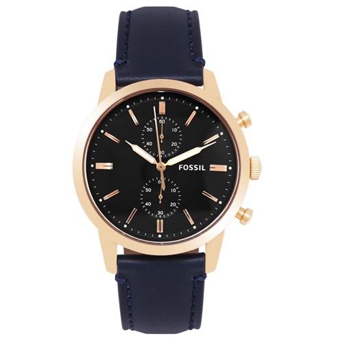 Đồng hồ FOSSIL Carlie 43.8 mm Nam FS5436 Màu Xanh Dương