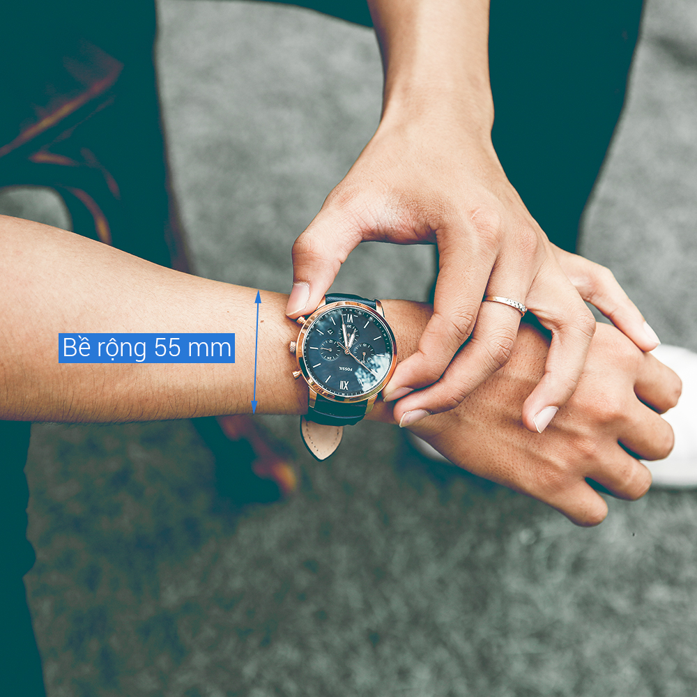 Đồng hồ FOSSIL Carlie 44 mm Nam FS5454