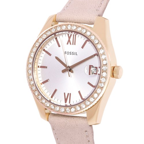 Đồng hồ FOSSIL Carlie 32.6 mm Nữ ES4607SET Màu Hồng