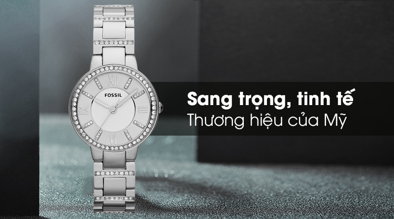Đồng hồ Nữ Fossil ES3282 thiết kế nữ tính và tinh tế Đồng hồ Nữ Fossil ES3282 thiết kế nữ tính và tinh tế