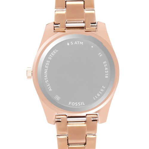 Đồng hồ FOSSIL Carlie 32.6 mm Nữ ES4318 Màu Vàng Hồng