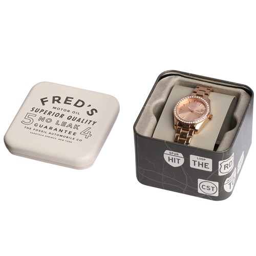 Đồng hồ FOSSIL Carlie 32.6 mm Nữ ES4318 Màu Vàng Hồng