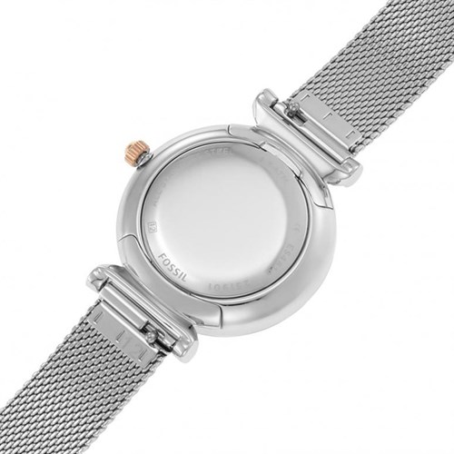 Đồng hồ FOSSIL Carlie 28 mm Nữ ES4614 Màu Bạc